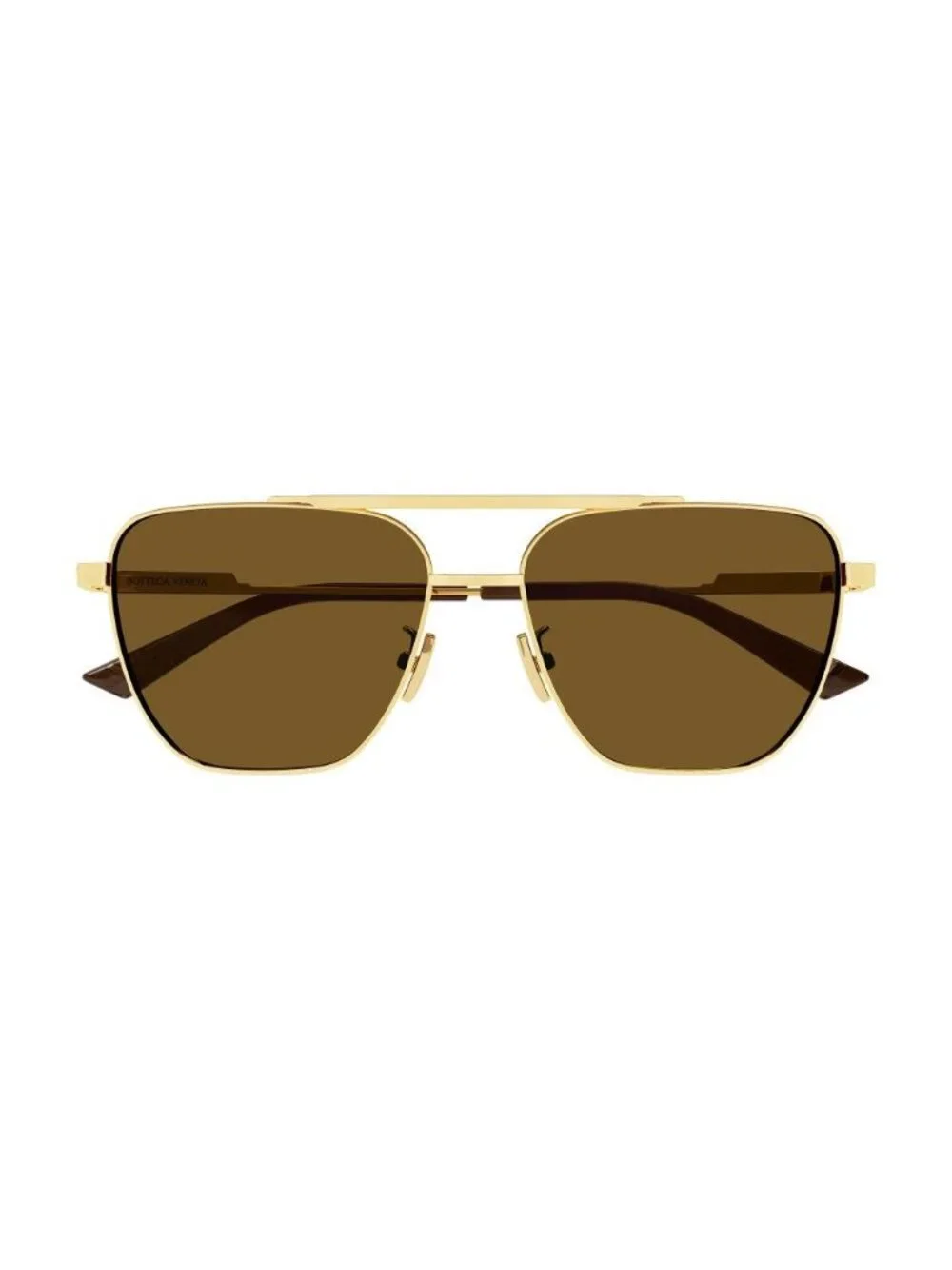 NEW BOTTEGA VENETA SUNGLASSES UNISEX GOLD BV1236S 002